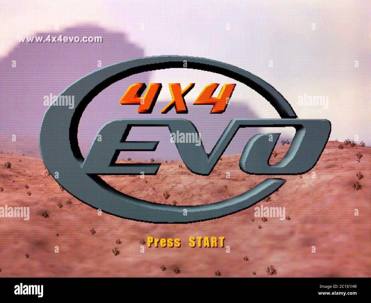 4x4 EVO - Sega Dreamcast Videogame - Editorial use only Stock Photo
