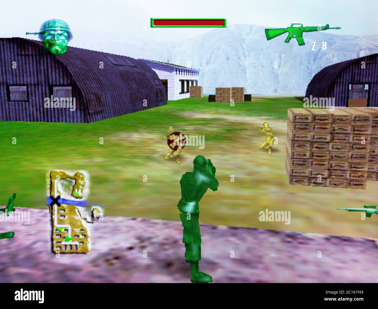 Army Men Sarge's Heroes - Sega Dreamcast Videogame - Editorial use only Stock Photo