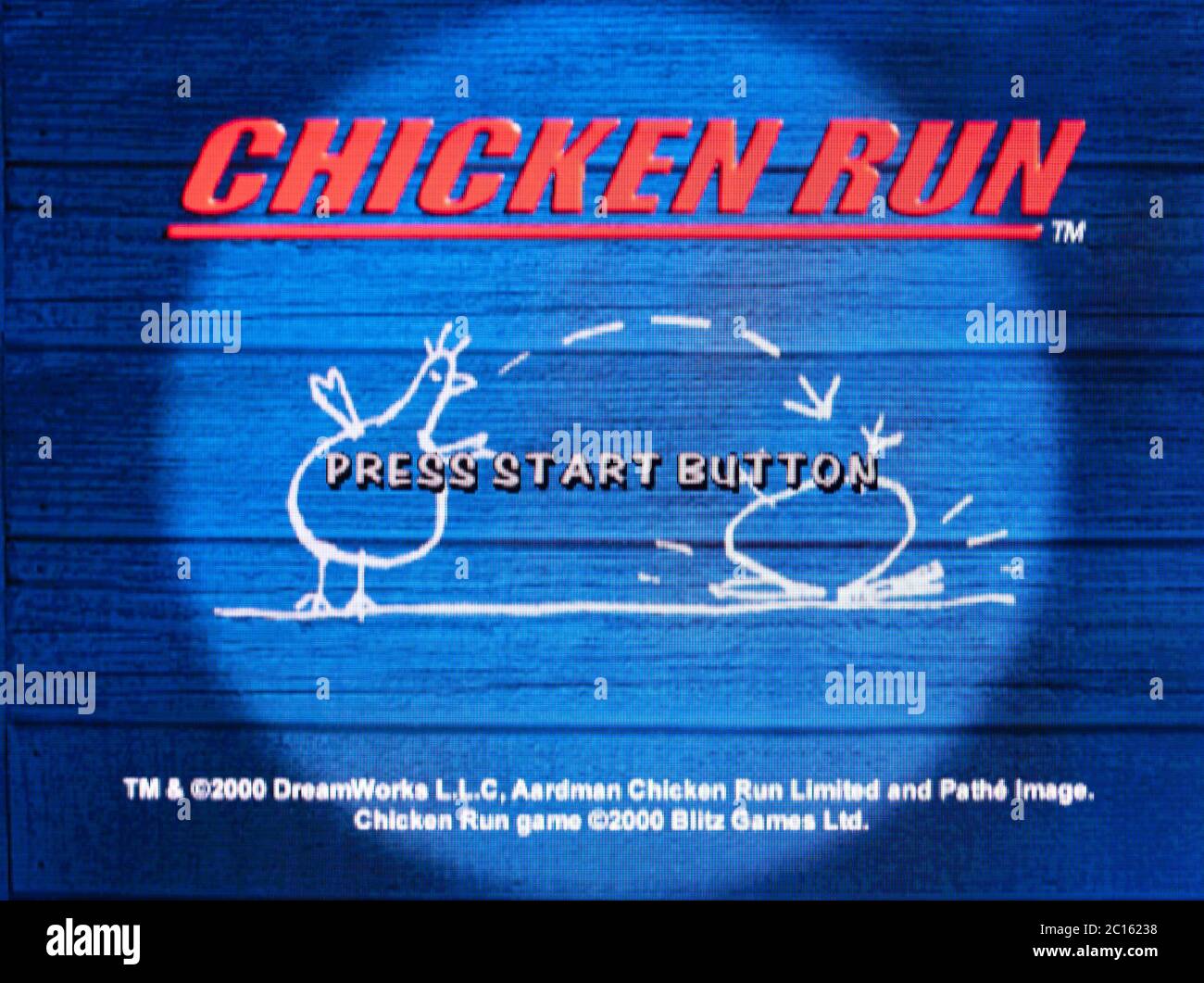 Chicken Run - Sega Dreamcast Videogame - Editorial use only Stock Photo
