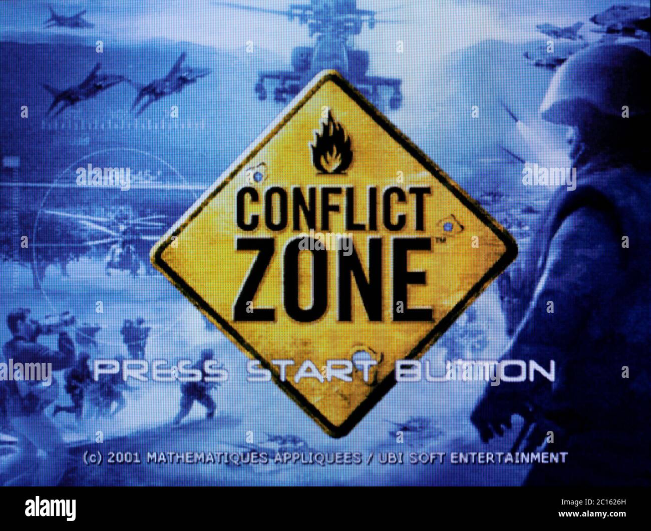 Conflict Zone - Sega Dreamcast Videogame - Editorial use only Stock Photo