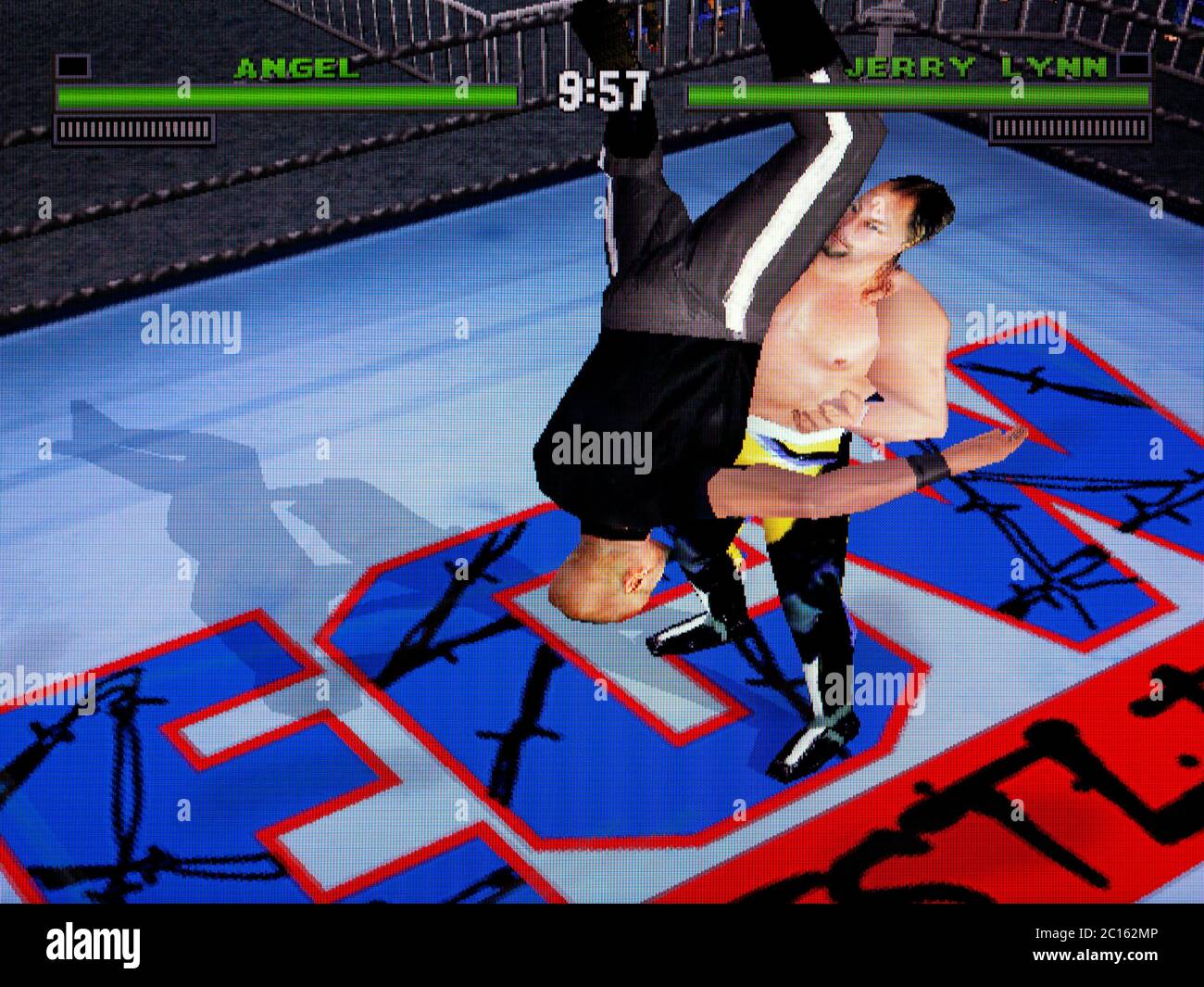 ECW Hardcore Revolution - Sega Dreamcast Videogame - Editorial use only Stock Photo