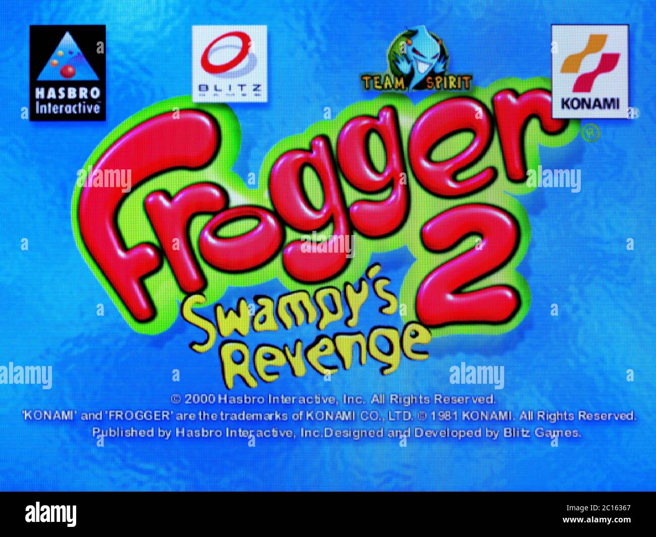 Frogger 2 Swampy's Revenge Sega Dreamcast Videogame Editorial use
