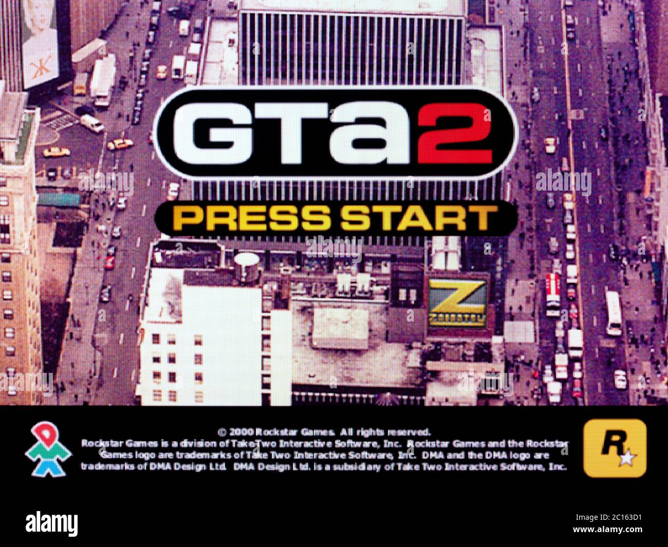 GTA 2 Grand Theft Auto 2 GTA2 - Sega Dreamcast Videogame - Editorial use only Stock Photo