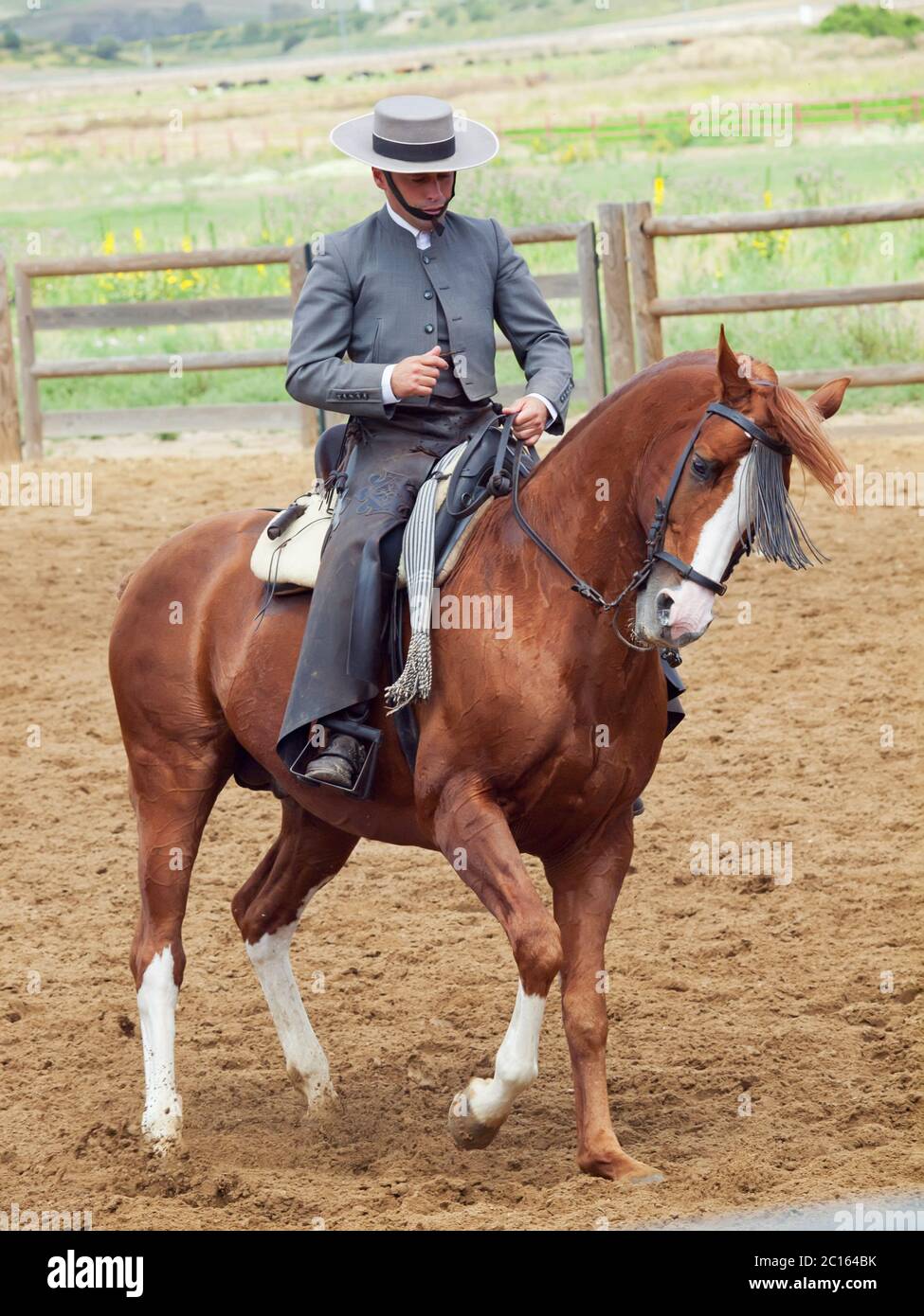 Spanish horse rider hires stock photography and images Alamy