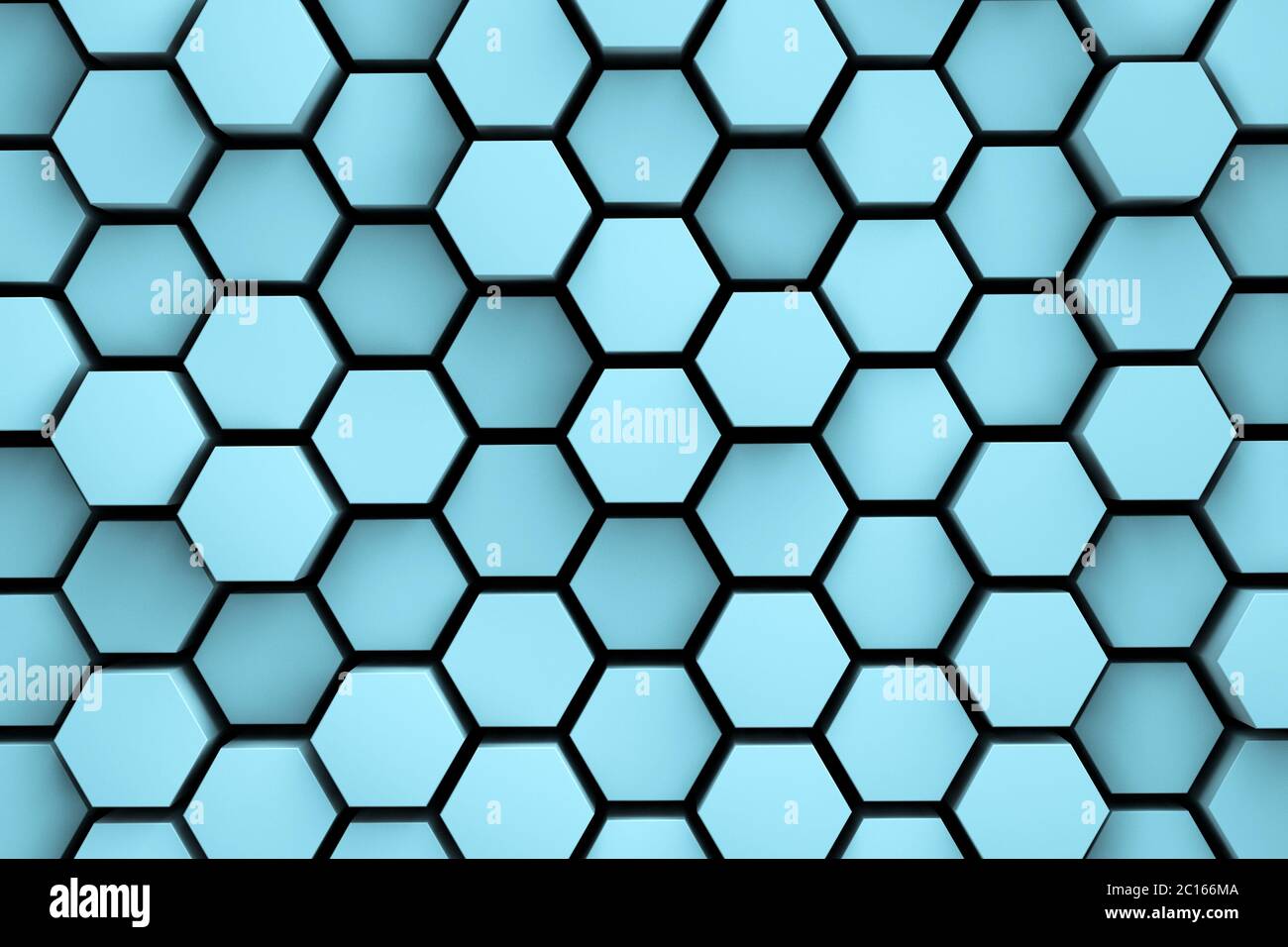 hexagon backgrounds 3d illustration Stock Photo - Alamy