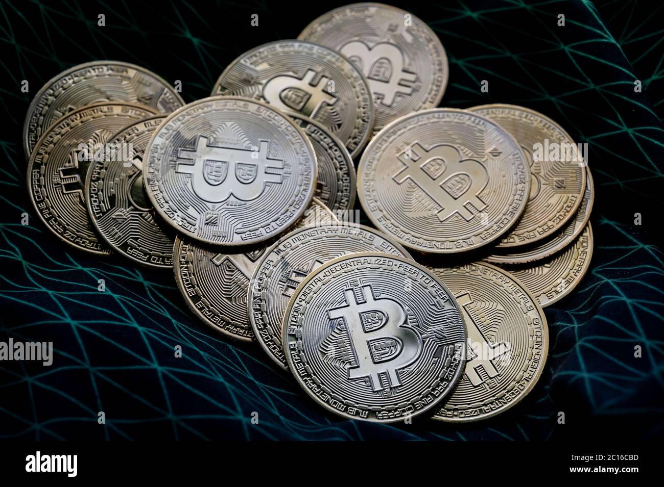 In this photo illustration the stock market information of Activision  Blizzard, Inc. displayed on a smartphone with the logo in the background  Stock Photo - Alamy