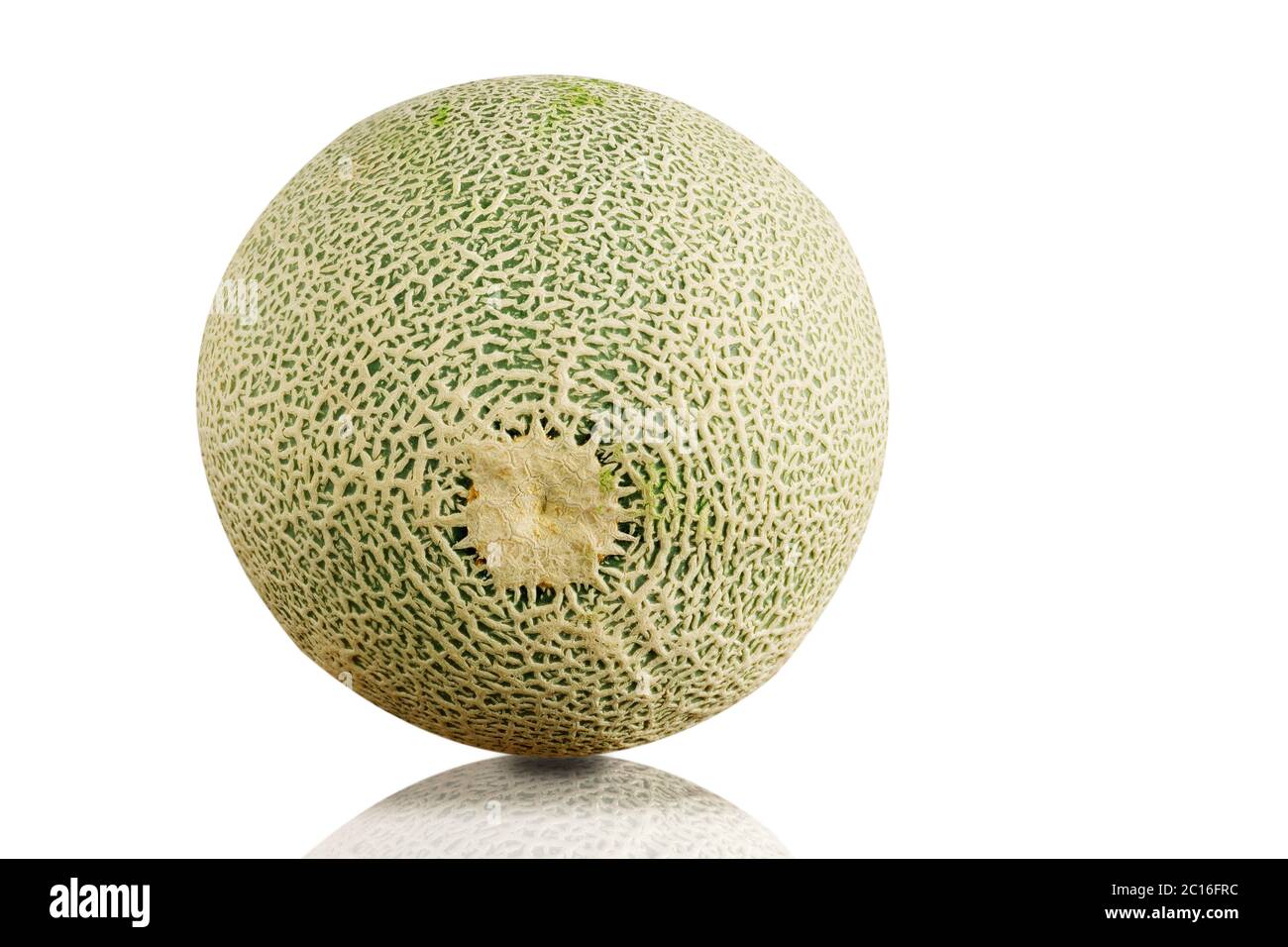 melon on white background. Stock Photo