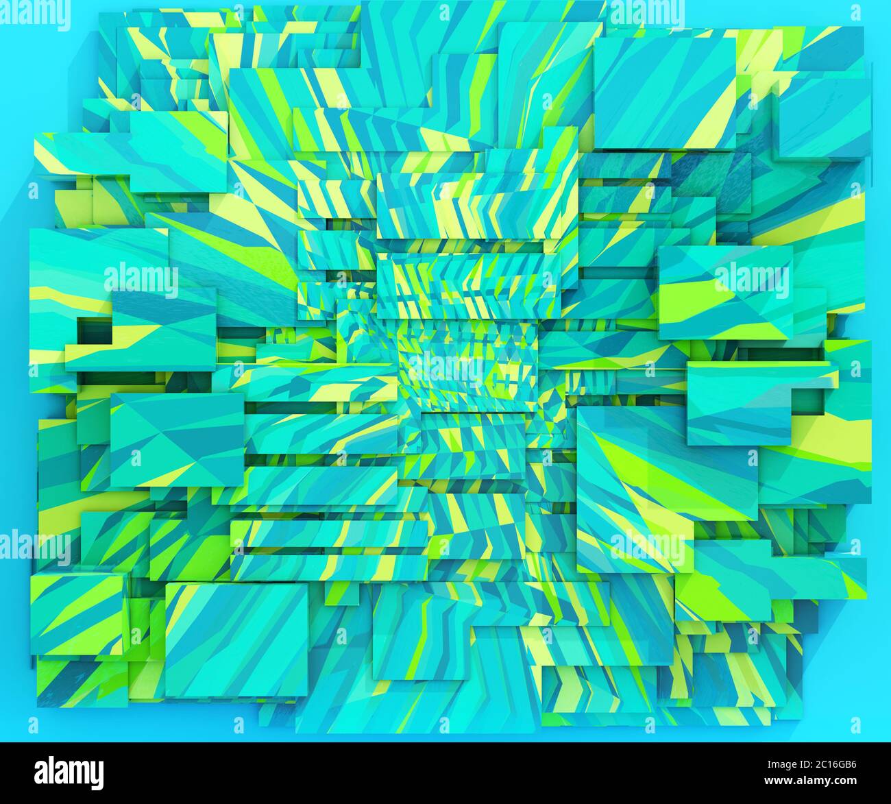 Geometrical Triangular Background Stock Photo