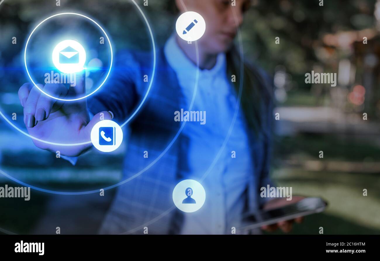 Information Digital Technology Network Connection Infographic Elements ...