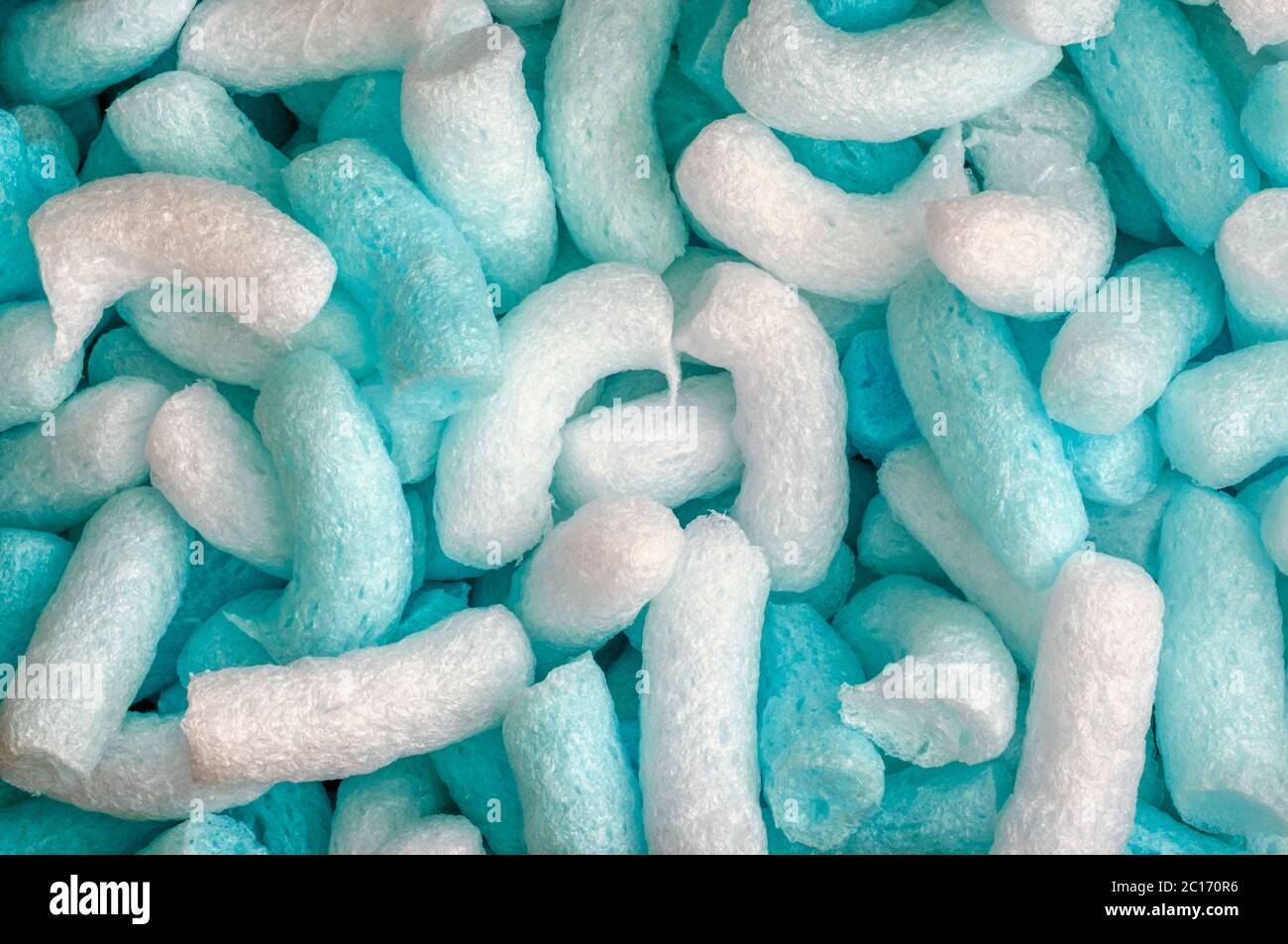 Maize starch biodegradable packaging material Stock Photo Alamy