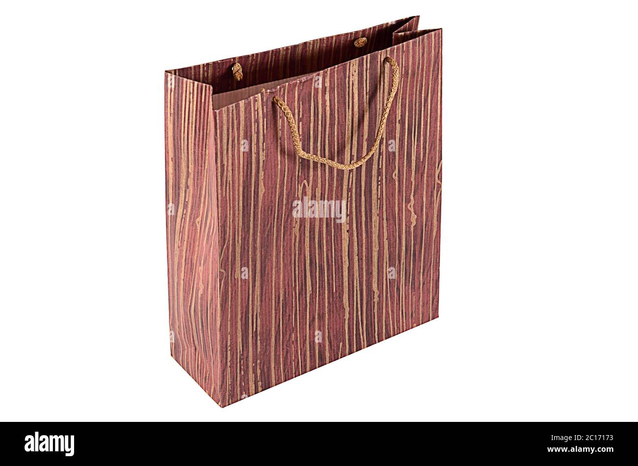 Shopping bag isolated on white background Stock Photo - Alamy