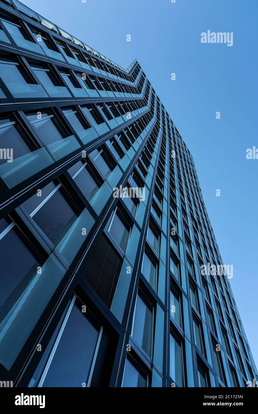 modern office building with blue sky Stock Photo - Alamy