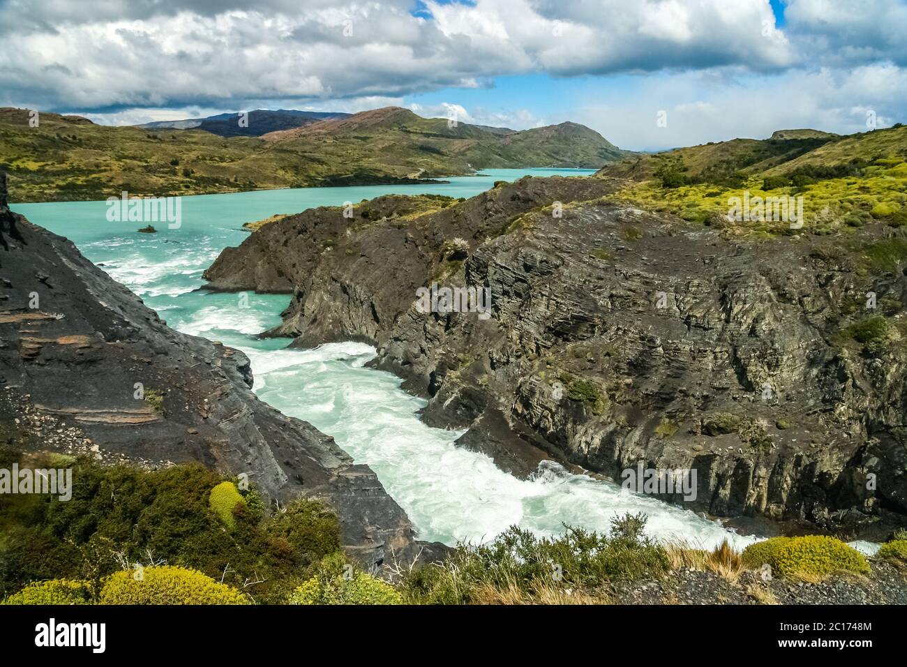Salto Grande waterfall Stock Photo - Alamy