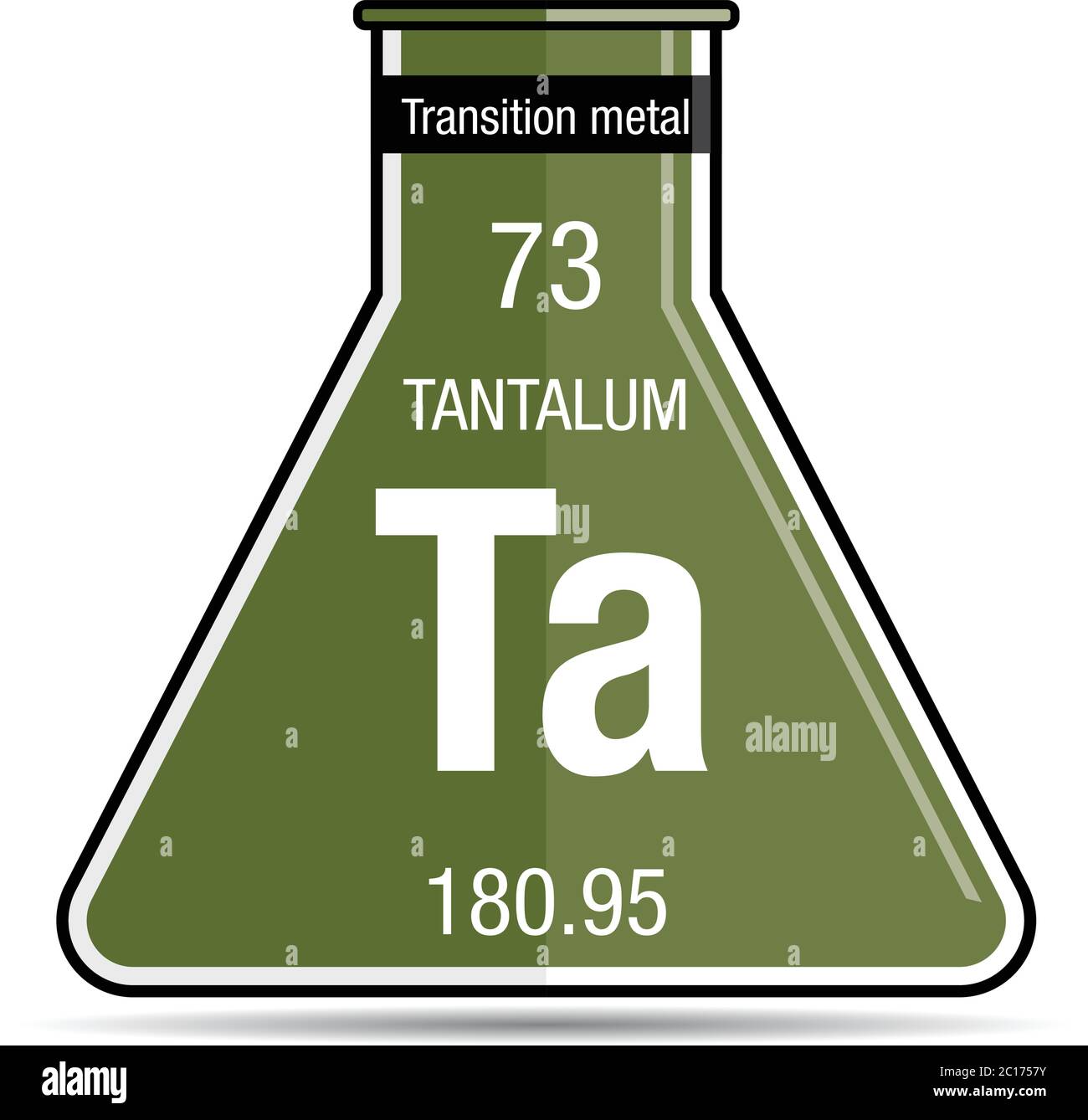 Tantalum Ta Element 73 Of Periodic Table Periodic Table Flashcards