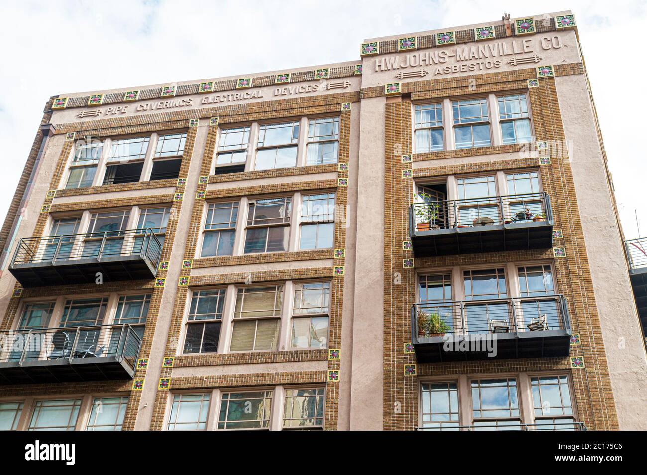 H w johns manville building hires stock photography and images Alamy