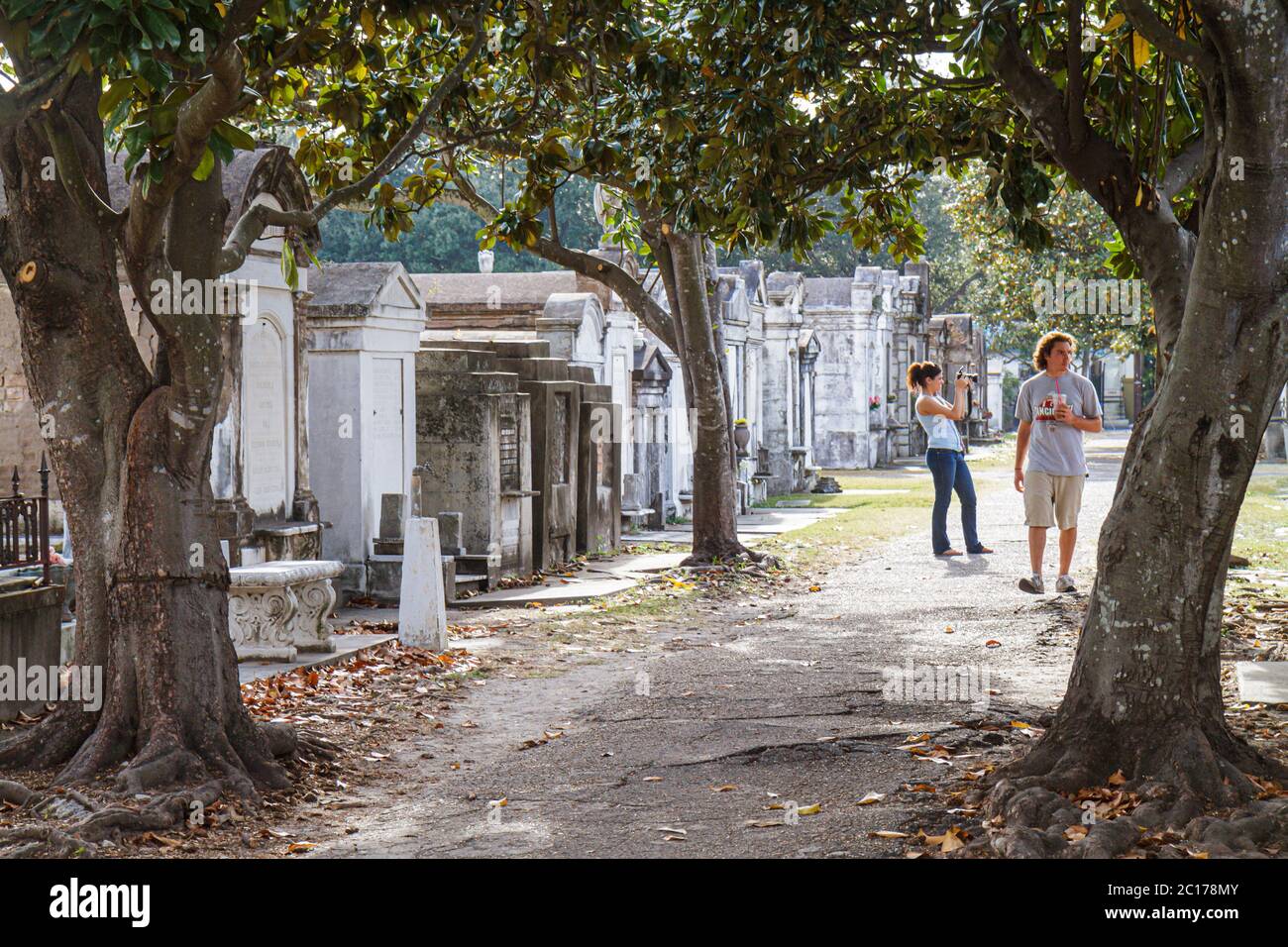 New Orleans Louisiana,Garden District,historic Lafayette Cemetery Number 1mausoleum,death,burial
