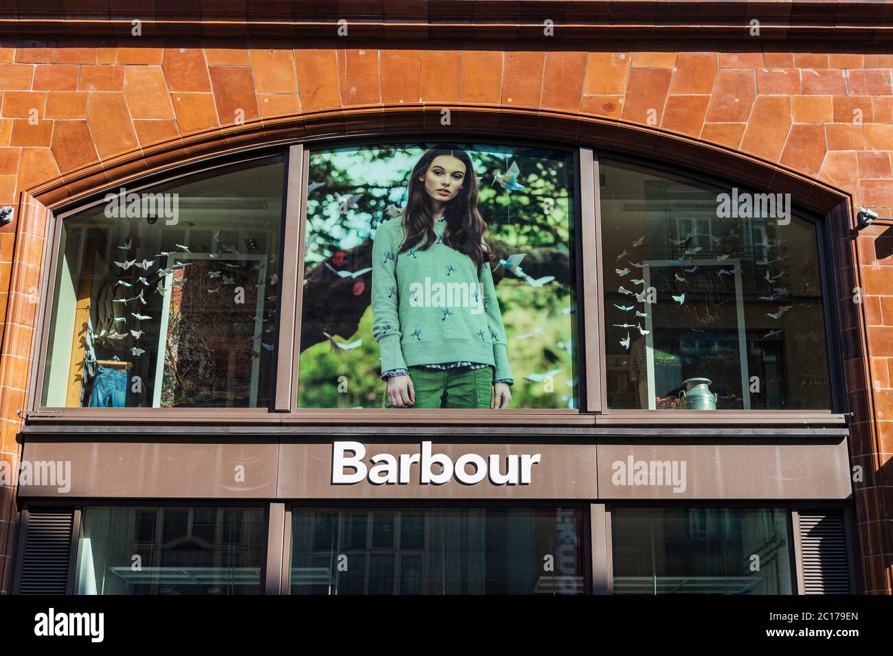 London, UK. 27th May, 2020. Barbour shop in Covent Garden. Credit: Dave  Rushen/SOPA Images/ZUMA Wire/Alamy Live News Stock Photo - Alamy