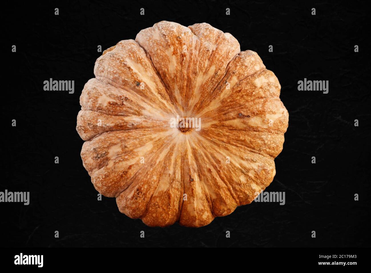 pumpkin on black background Stock Photo - Alamy
