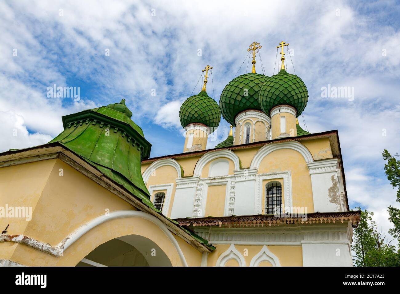 Church of the Beheading of John the Baptist of the 17th century, Uglich ...