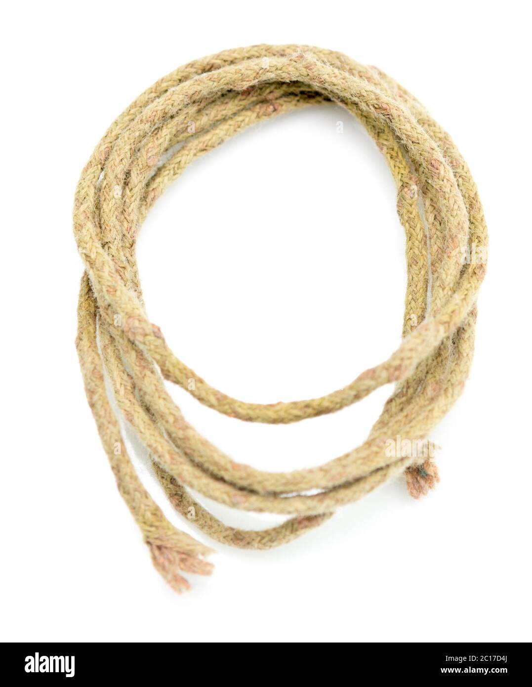 rope on white Stock Photo - Alamy