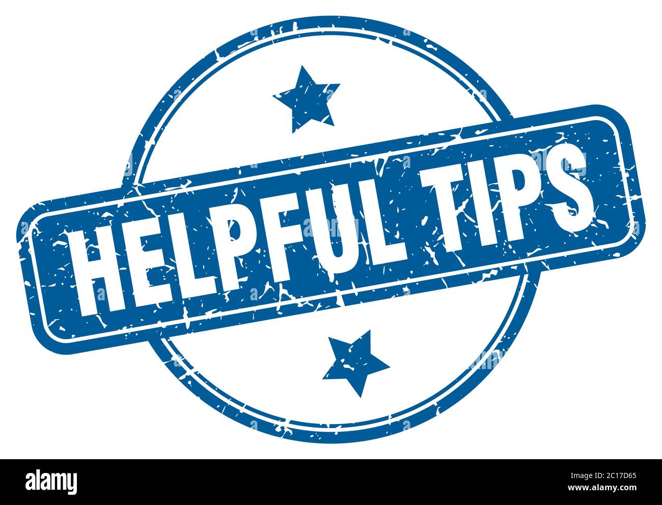 helpful tips grunge stamp. helpful tips round vintage stamp Stock Vector