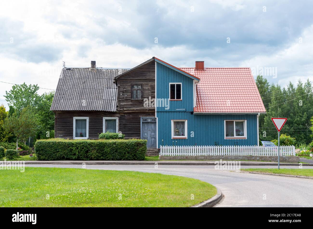 The strange house Stock Photo Alamy