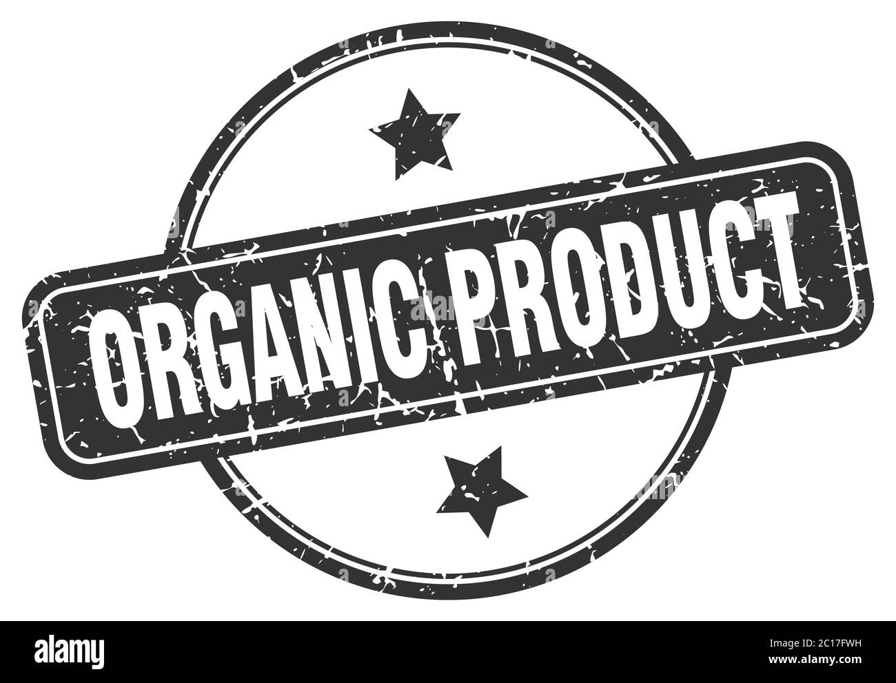 organic product grunge stamp. organic product round vintage stamp Stock ...