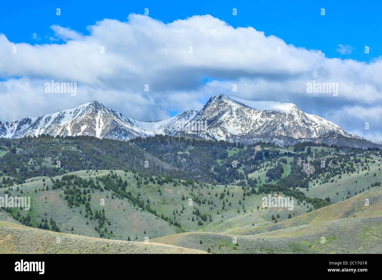 tobacco root mountains montana hollow top mountain in the tobacco root range near harrison, montana Stock  Photo