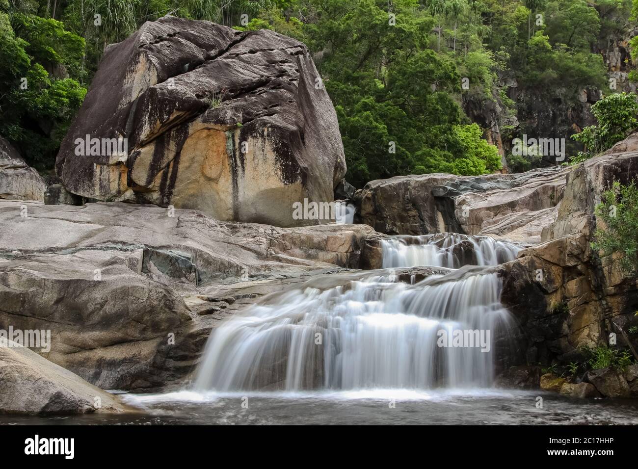 Jourama Falls, Paluma Range National Park, Queensland, Australia Stock Photo