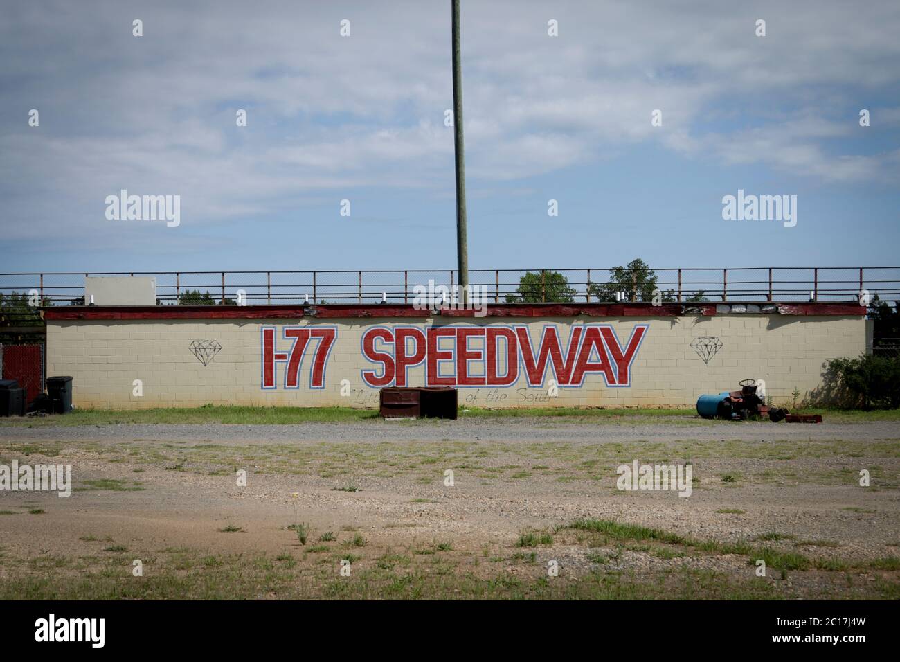 I-77 Speedway Richburg, SC Stock Photo