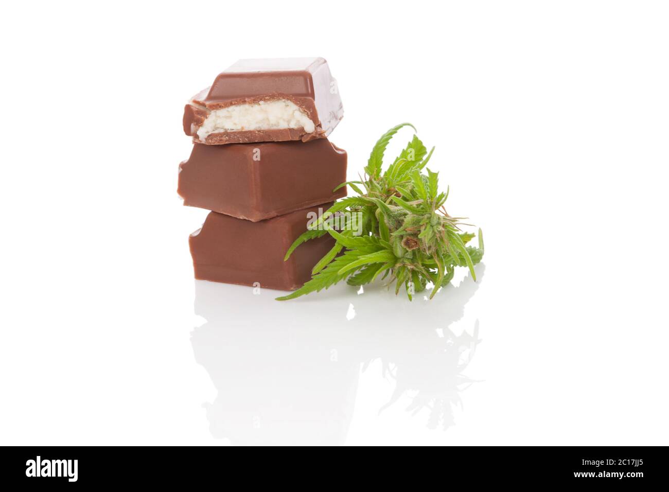 Marijuana chocolate bars Stock Photo Alamy