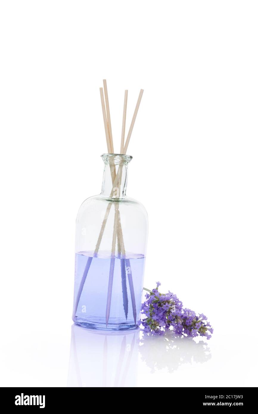 Aromatherapy lavender home perfume Stock Photo Alamy