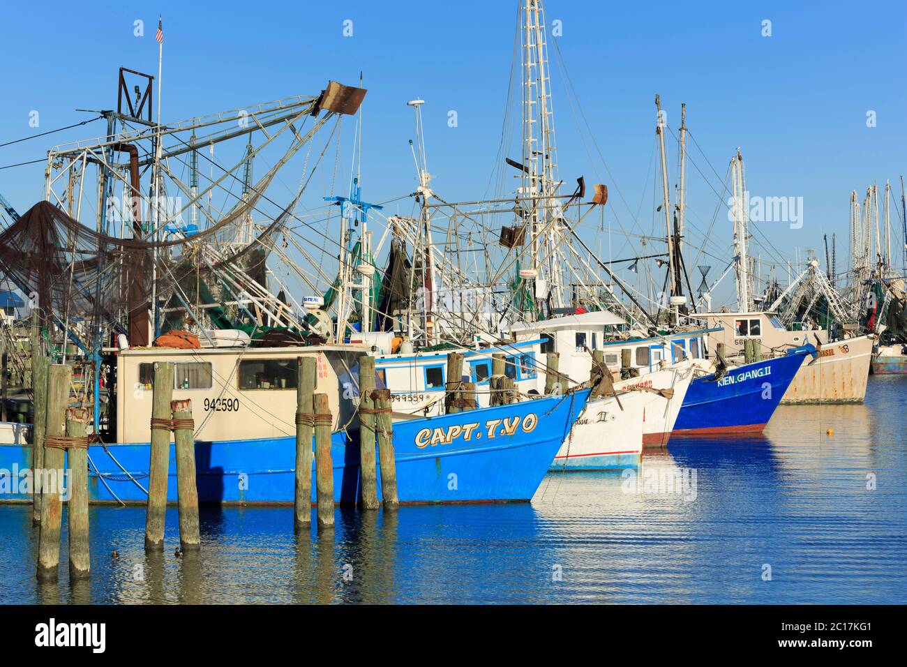Shrimp boats, Pass Christian, Mississippi, USA Stock Photo Alamy