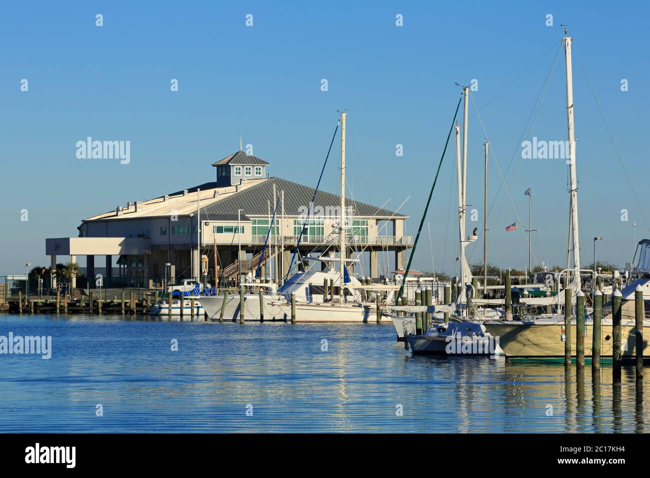 Harbor, Pass Christian, Mississippi, USA Stock Photo Alamy