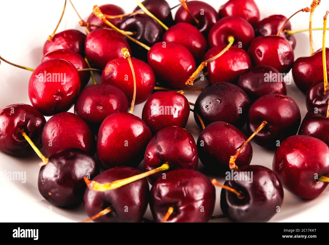 Cherry Fruit Background Texture Pattern Stock Photo Alamy