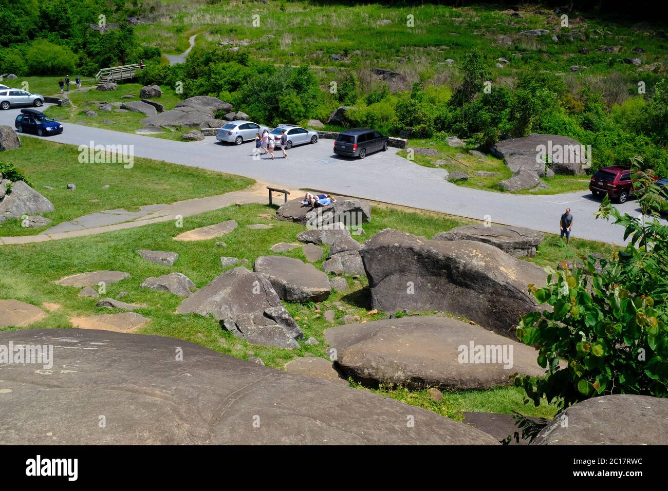 Devil’s Den in Gettysburg National Military Park Stock Photo - Alamy