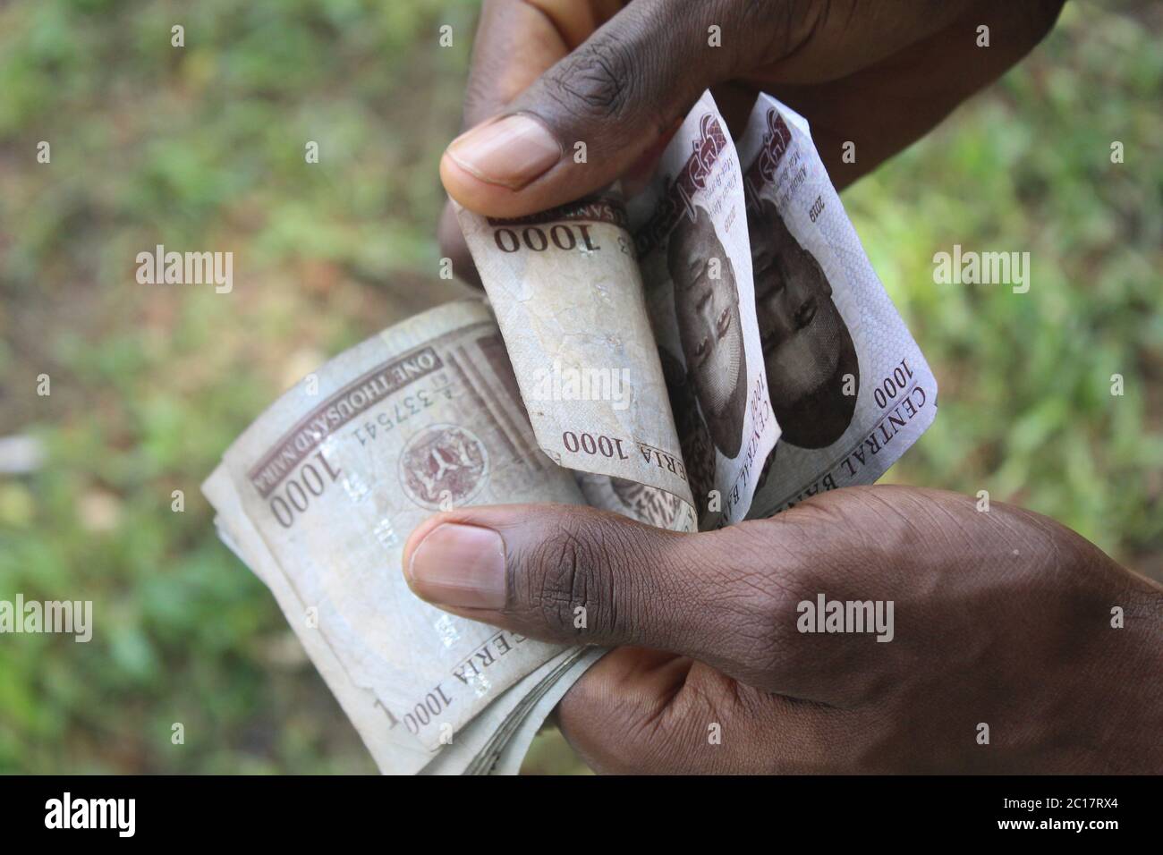 One thousand naira note hi-res stock photography and images - Alamy