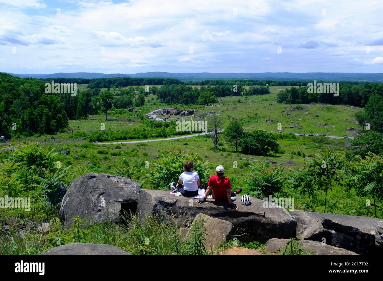 Devils den little round top hires stock photography and images Alamy