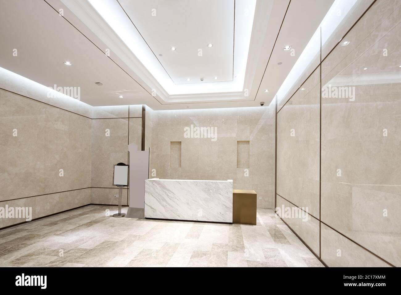 interior of modern hall Stock Photo - Alamy