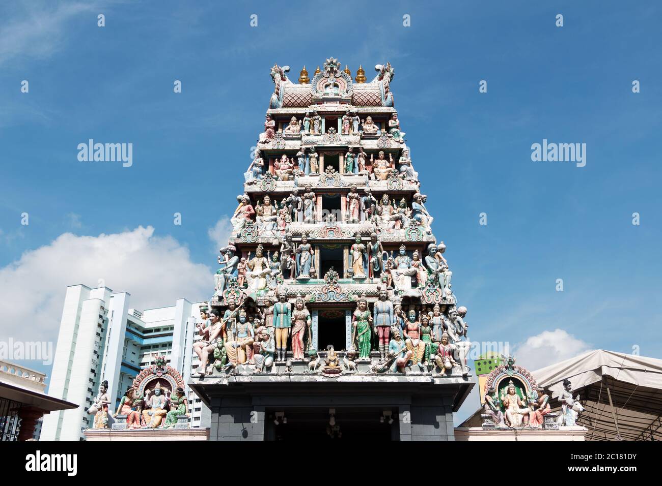 abstract religion statue in singapore Stock Photo Alamy