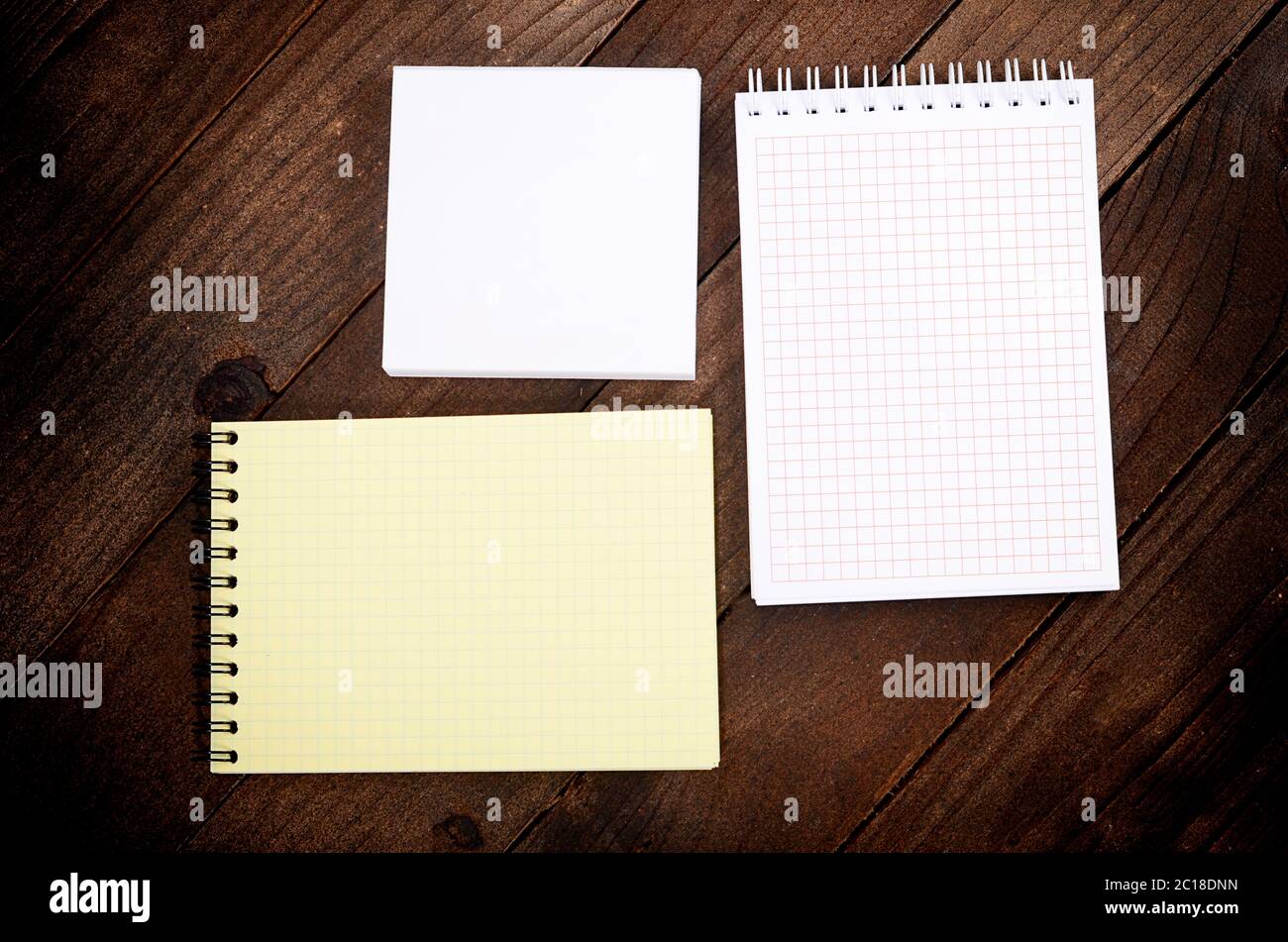 Different notebooks close up Stock Photo Alamy