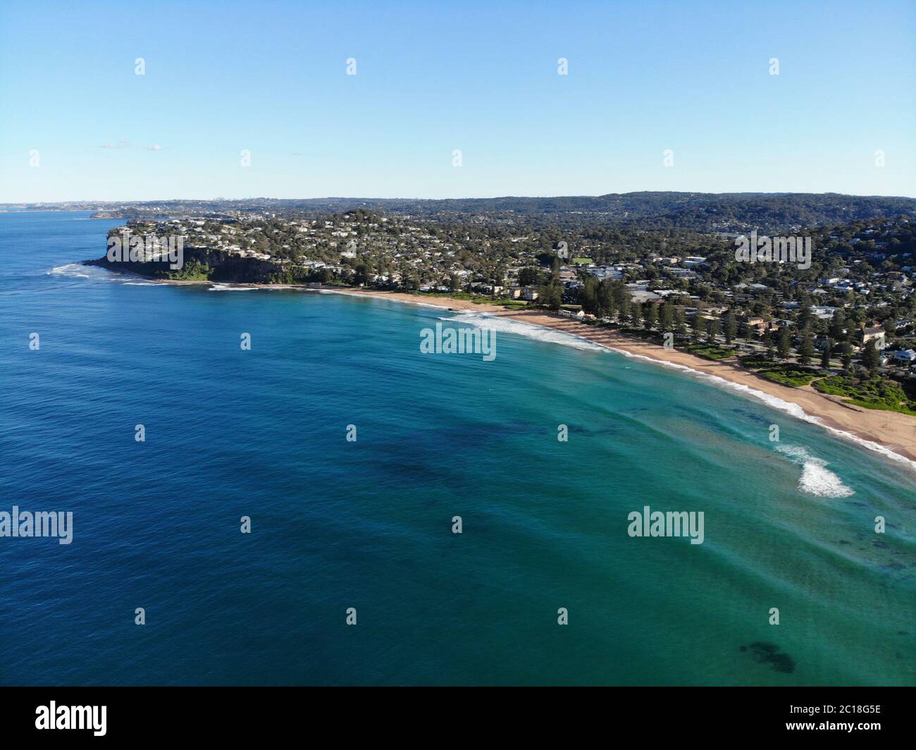Newport Beach Northern Beaches Sydney Stock Photo Alamy