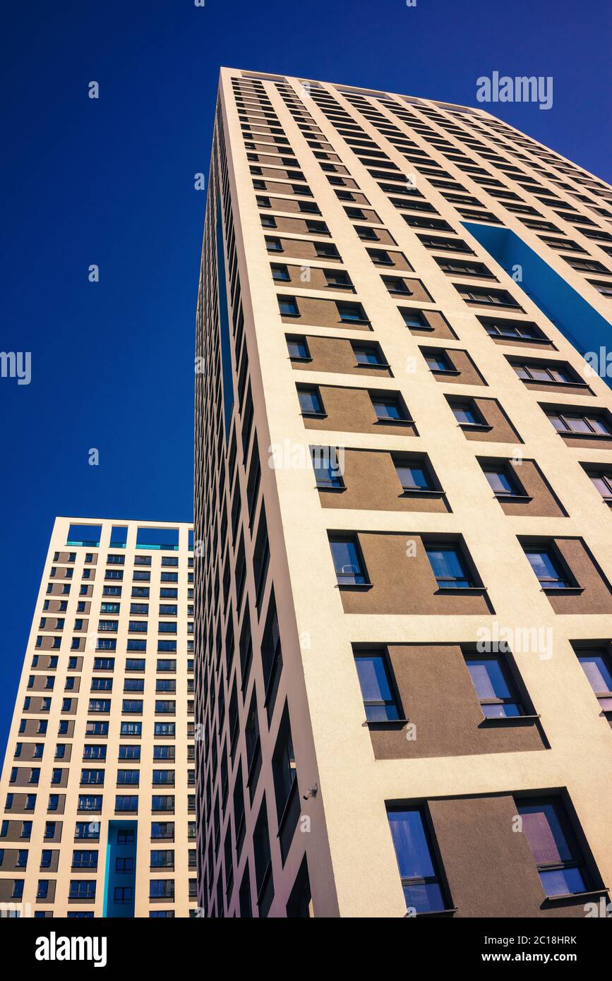 Image showcasing High Rise Condominiums Stock Photo - Alamy