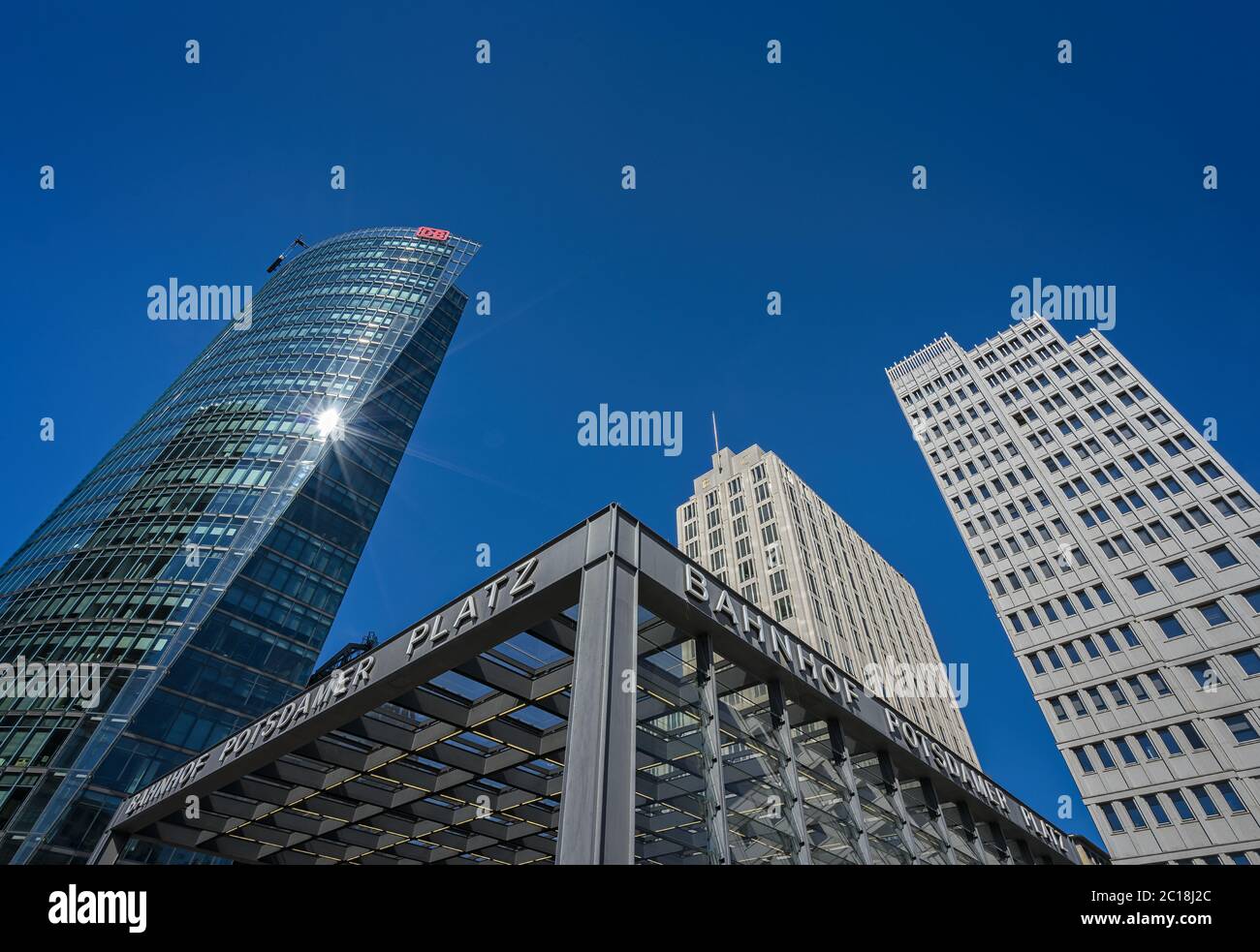 Train station Potsdamer Platz Stock Photo - Alamy