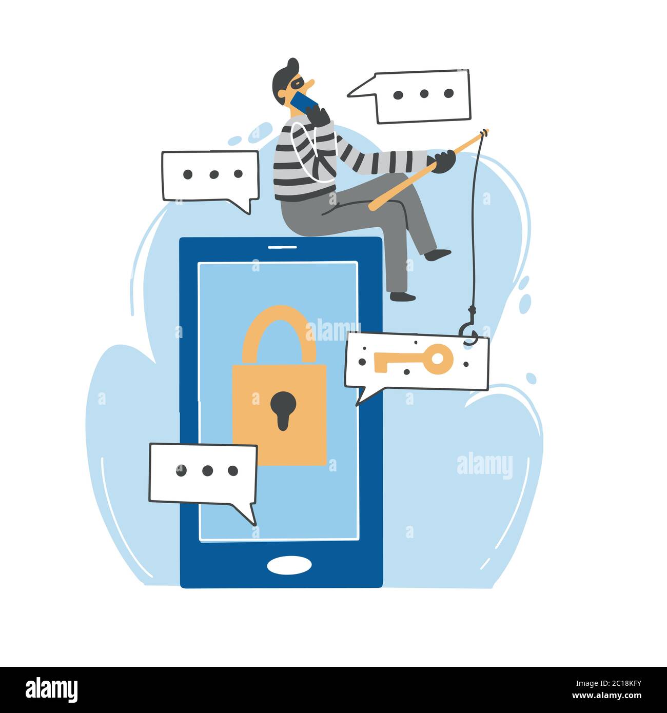 email security cartoon