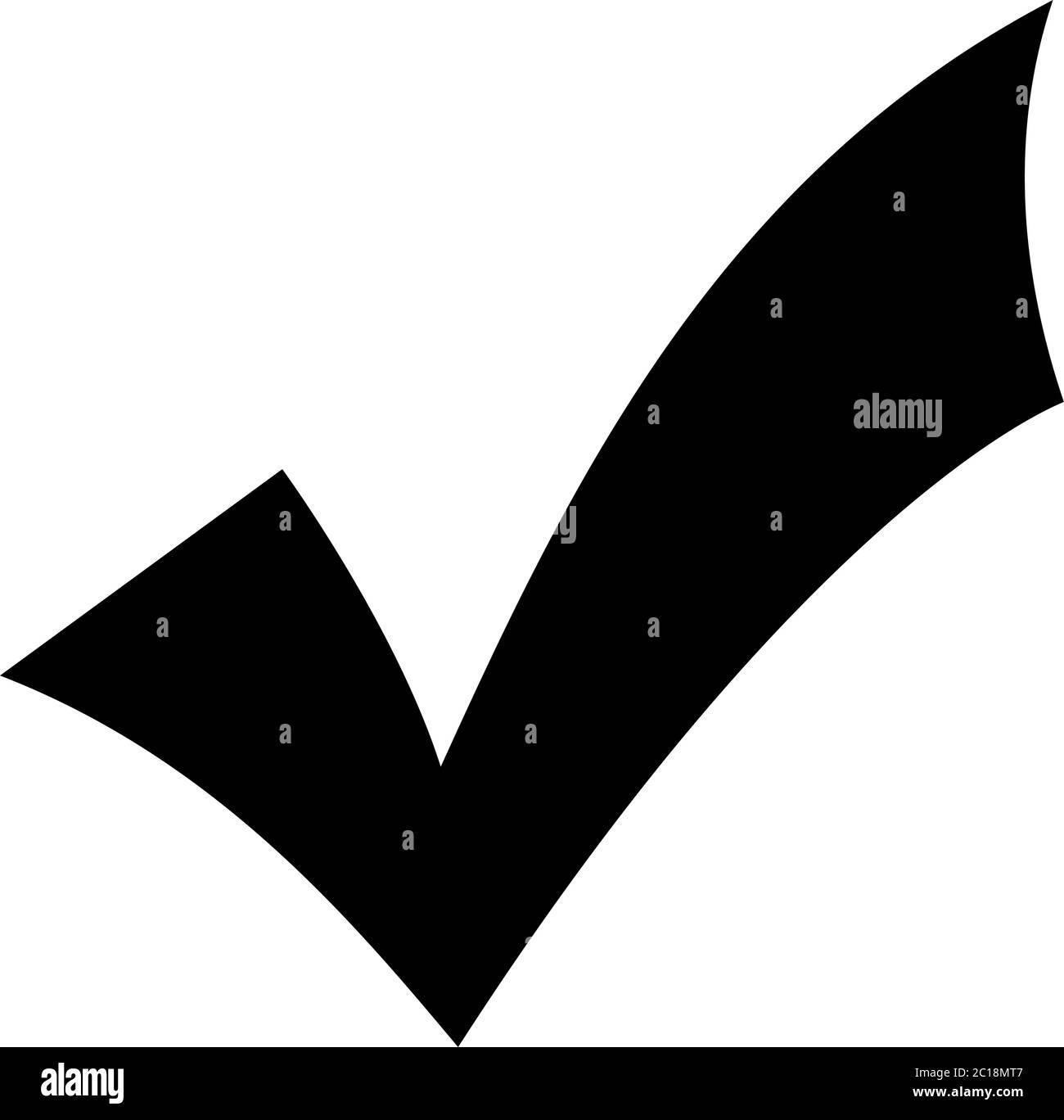 Right Icon In Flat Style Vector For Apps, UI, Websites. Black Icon ...