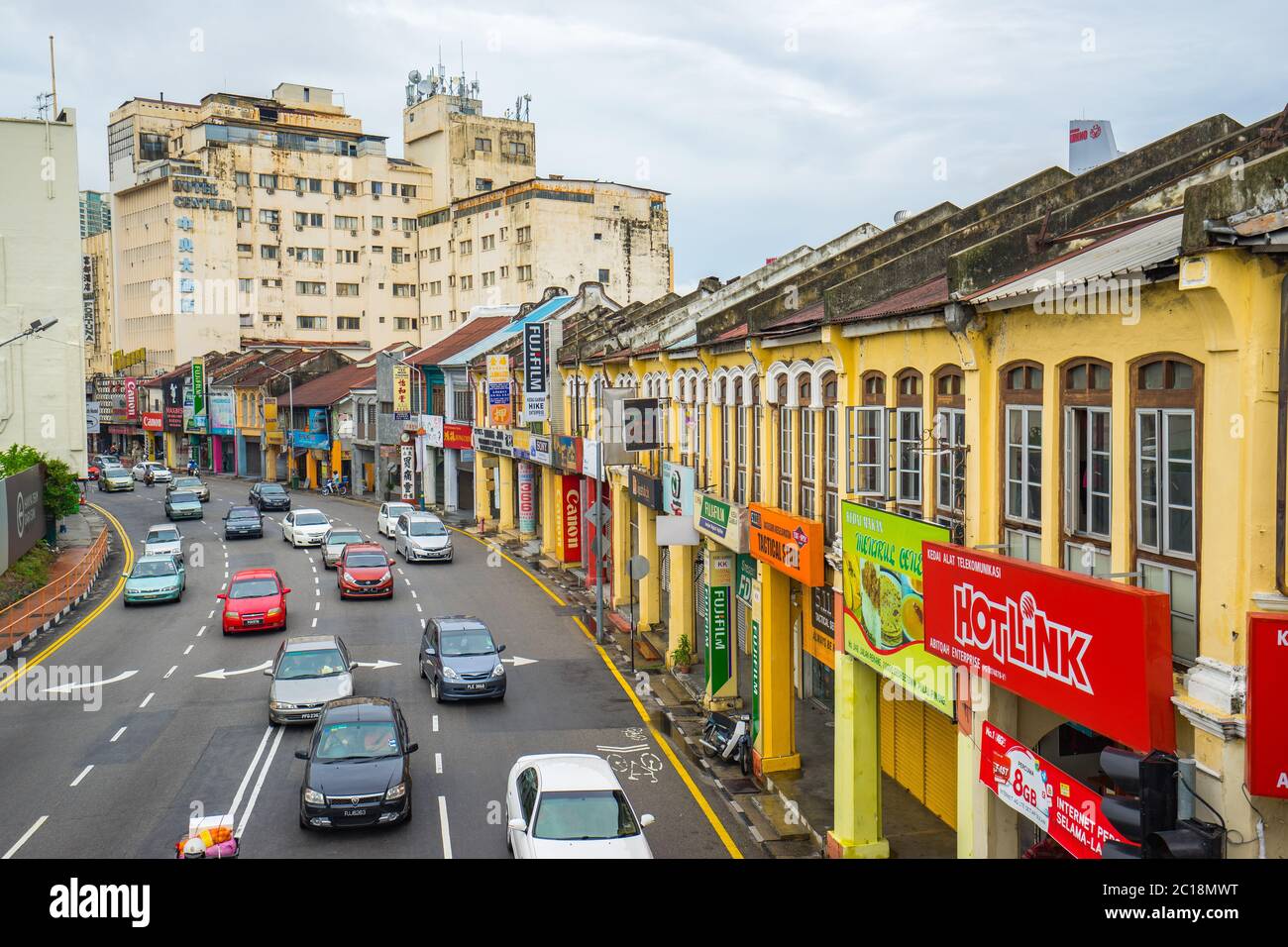 Town world heritage in Penang, Malaysia Stock Photo Alamy