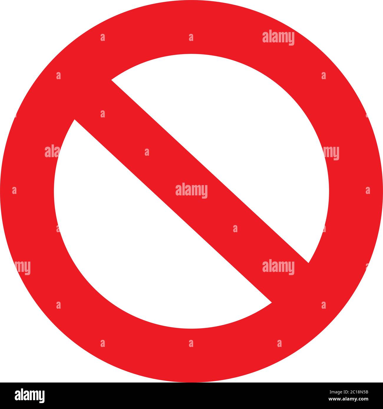 Stop Sign Icon In Flat Style Vector For Apps, UI, Websites. Black Icon ...