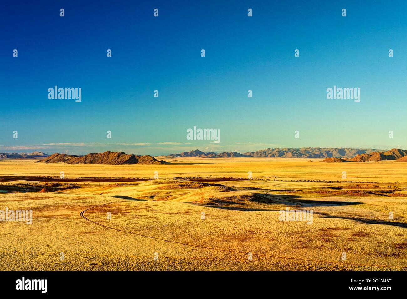Petrified dunes at the sunset in Namib desert, Namibia Stock Photo Alamy