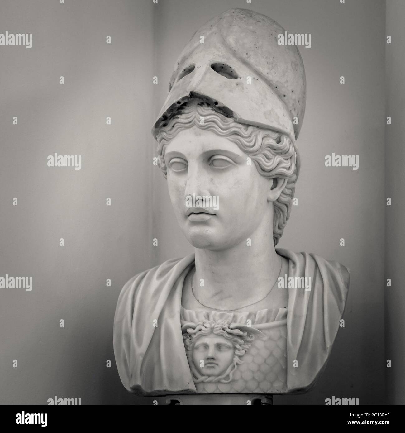 Greek goddess athena face hi-res stock photography and images - Alamy